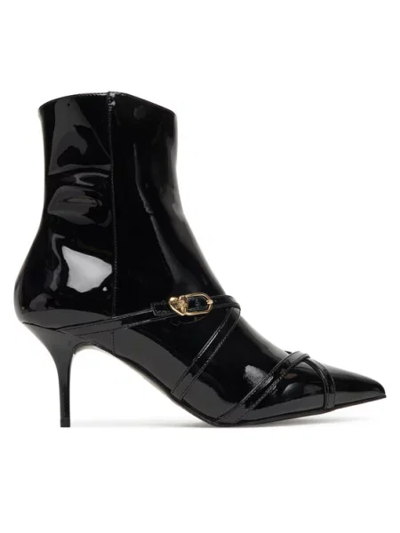 LOVE MOSCHINO Škornji črna