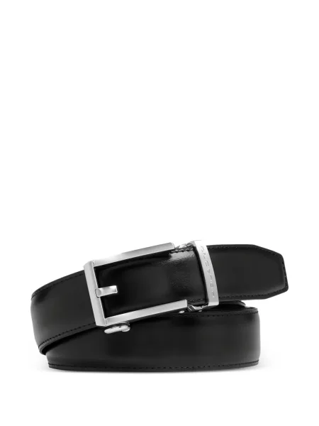 Cu centură curea Piquadro din piele negru