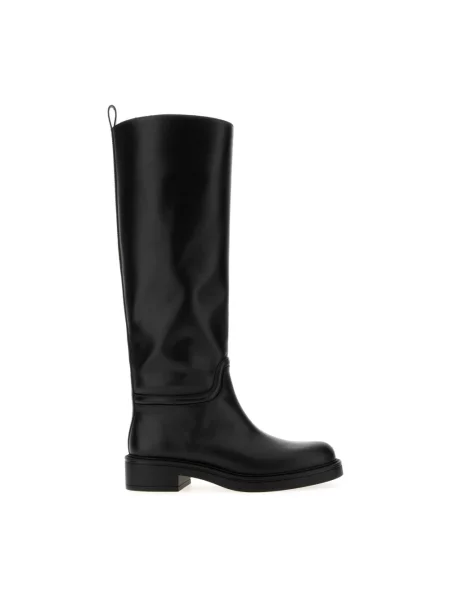Kozaki Stuart Weitzman skórzane czarne