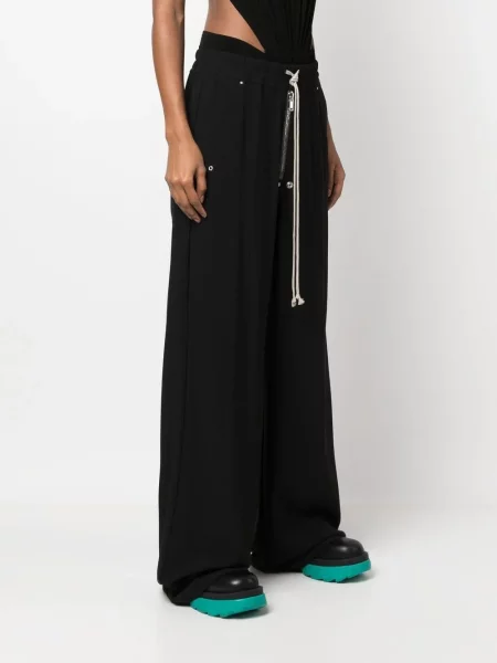 Pantaloni Rick Owens cu cordon negru