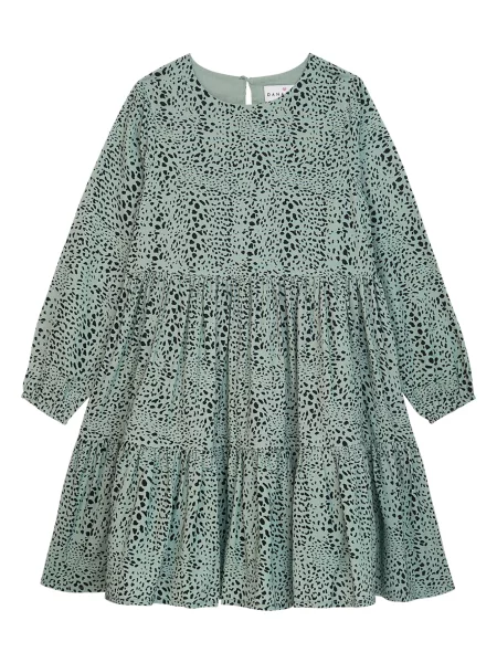 Danamade Rochie Helene verde mentă negru