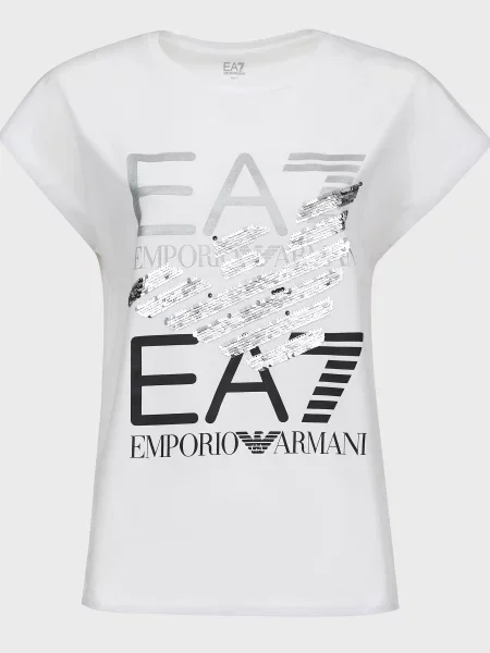 Футболка Ea7 Emporio Armani біла