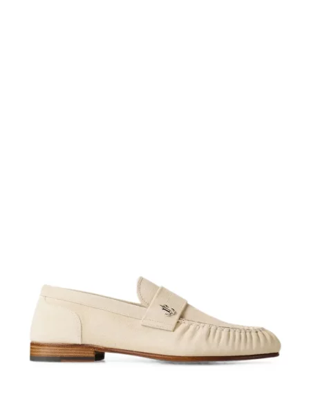 Pantofi loafer Jimmy Choo din piele de căprioară