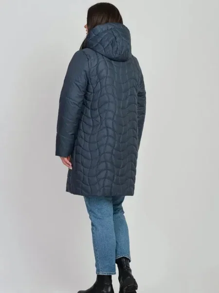 Классическая демисезонная куртка City Fashion Classic бирюзовый