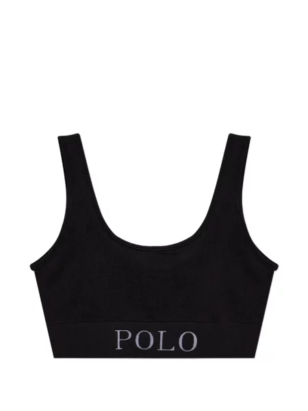 Sutien Polo Ralph Lauren cu imagine negru
