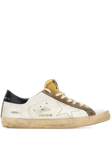 Sneakerși Golden Goose din piele auriu