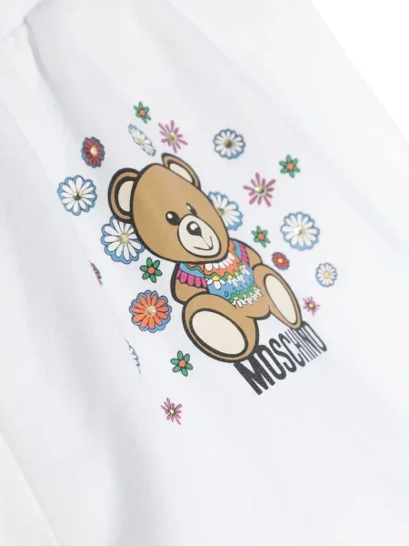 Szorty dziecięce Moschino białe