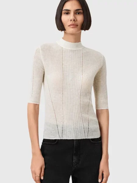 Блуза AllSaints FILIPPA дамска бяло