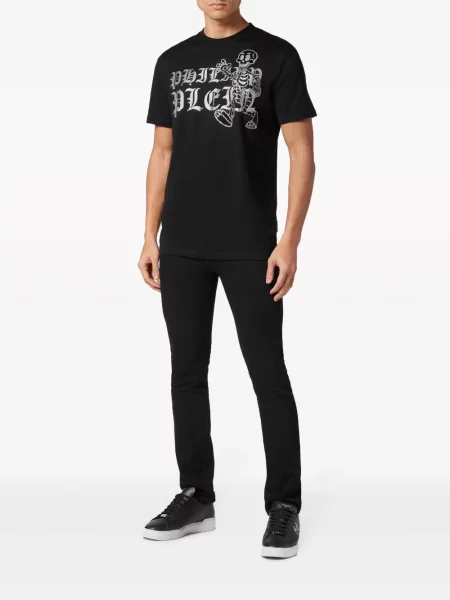 Kamínky tričko Philipp Plein černé