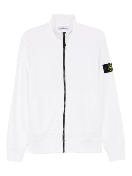 Пуловер Stone Island камъни бяло