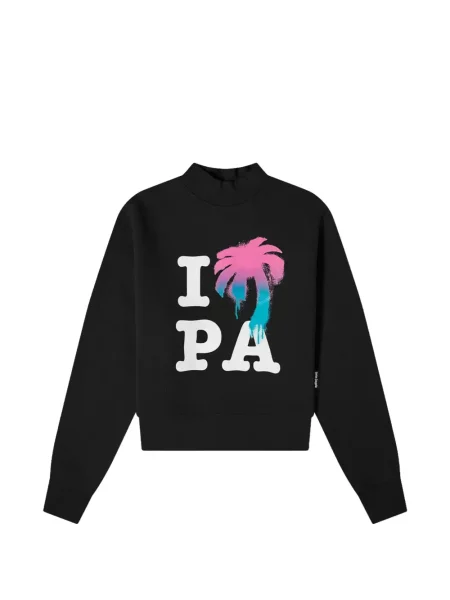 Hanorac Palm Angels cu imagine negru
