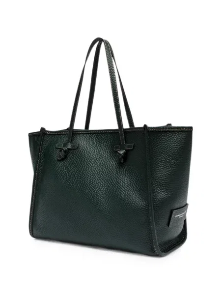 Geantă shopper Gianni Chiarini din piele verde