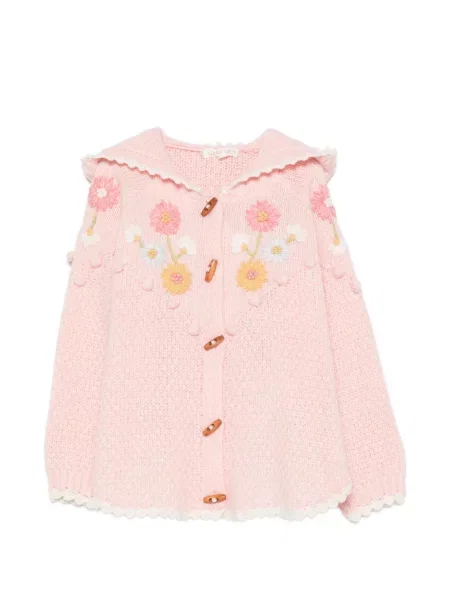 Kardigan dziecięcy Louise Misha różowy