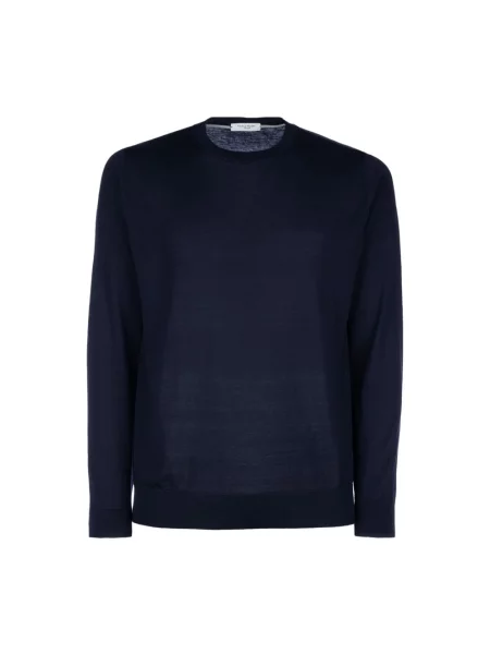 Sweter Paolo Pecora casual niebieski