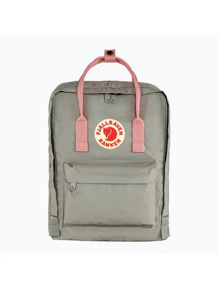 Туристическа раница Fjällräven Kanken 16 l fog/pink сиво