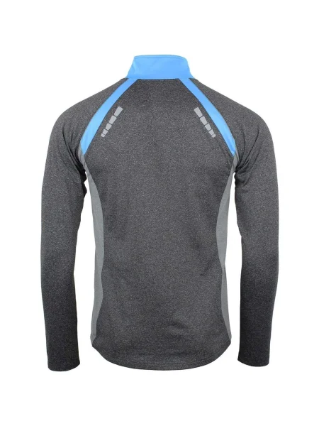 Tricou mânecă lungă Peak Mountain negru