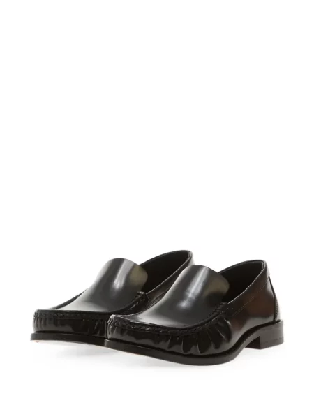 Pantofi loafer A.p.c. din piele negru