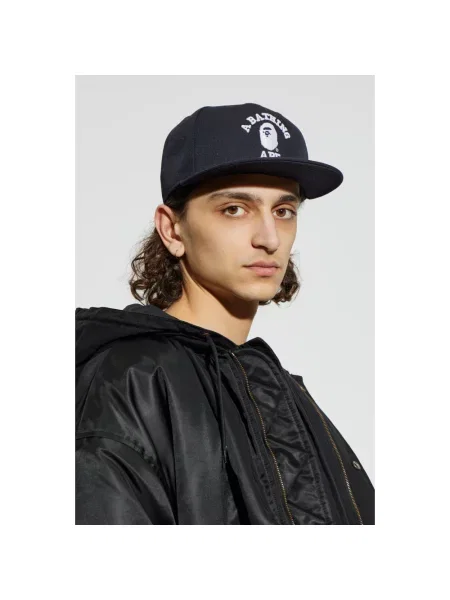 Czapka z daszkiem A Bathing Ape® z logo niebieska