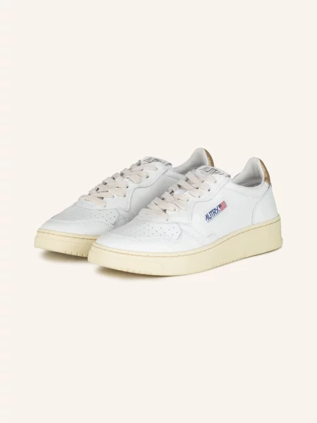 AUTRY sneakersy skórzane Medalist Low białe