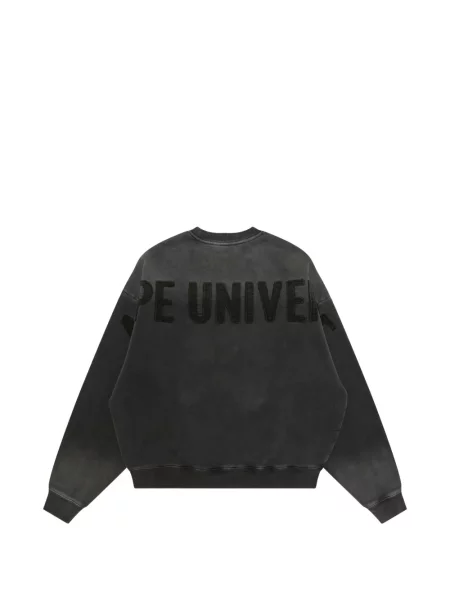 Hanorac Aape By A Bathing Ape cu autograf gri