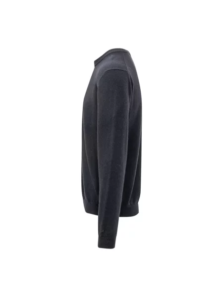 Sweter Woolrich wełniany niebieski