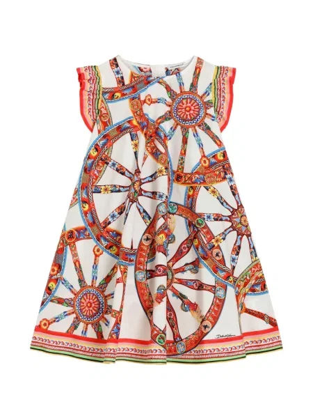 Sukienka dziecięca Dolce And Gabbana biała