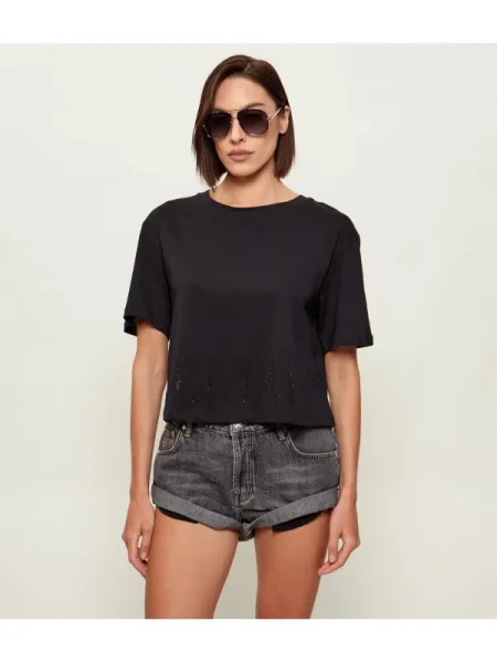 Decupat tricou Armani negru