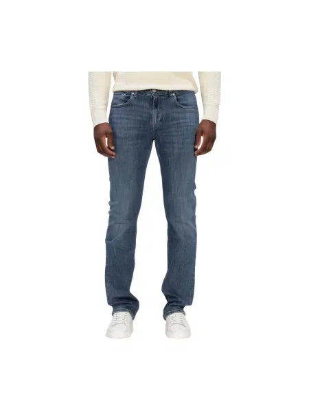 Jeansy 7 For All Mankind niebieskie