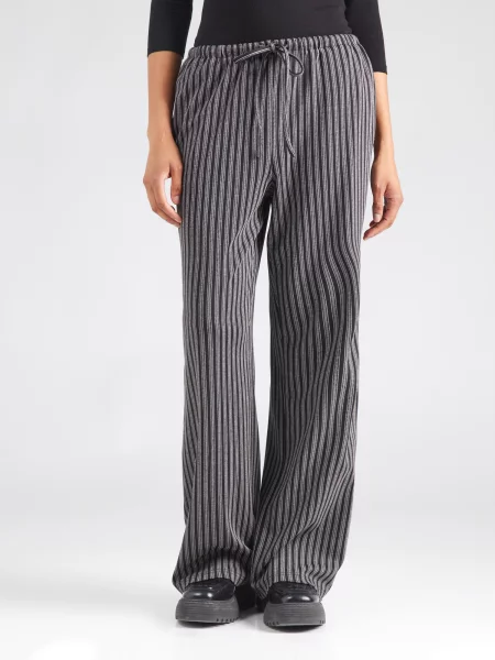 VERO MODA Pantaloni VMDICTE negru alb