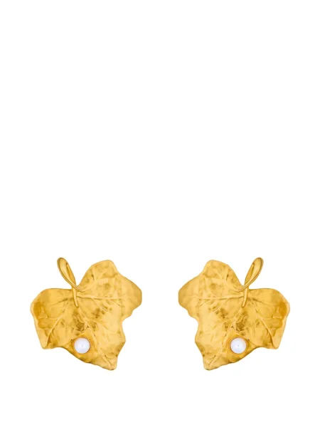 Cercei Oscar De La Renta auriu