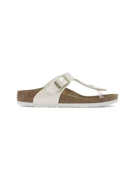 Japonki dla dzieci Birkenstock białe