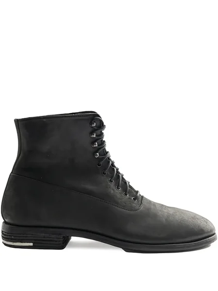 Botine Deepti din piele gri
