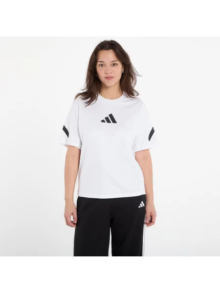 T-Shirt adidas λευκό