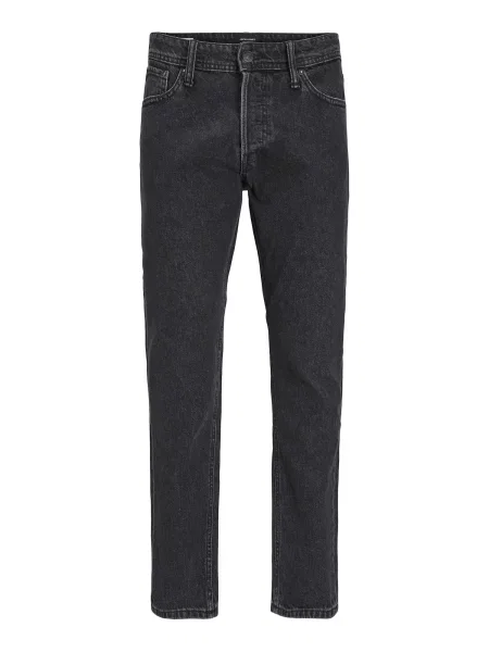 JACK & JONES Jeans JJIChris JJOriginal denim negru