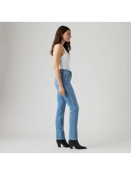 Blugi Levi's® cu talie înaltă albastru