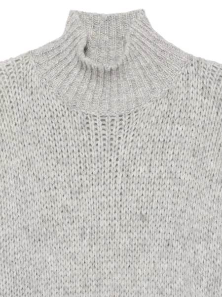Pulover Roberto Collina chunky gri