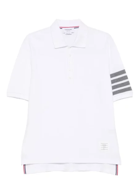 Polo Thom Browne cu dungi alb