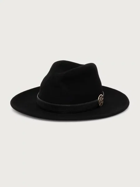 Karl Lagerfeld pălărie pentru femei din lână negru