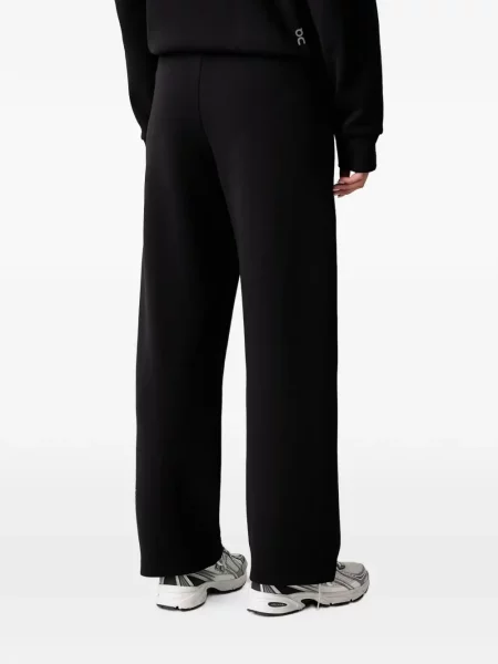 Pantaloni On alergare cu cordon negru