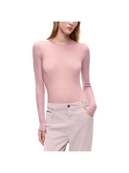 Pulover Pinko de lână roz