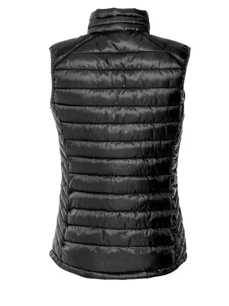 Clique Hudson Vest — nowoczesna kamizelka z wypełnieniem udającym puch – czarna