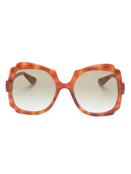 Ochelari de soare pătrați Gucci Eyewear maro