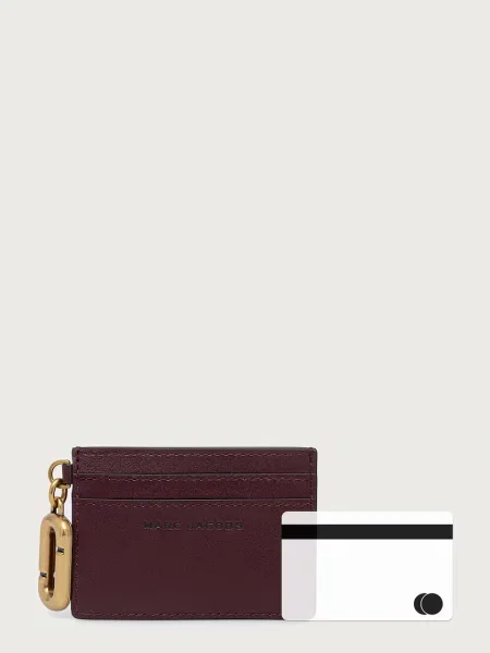 MARC JACOBS etui na karty skórzane CARD CASE