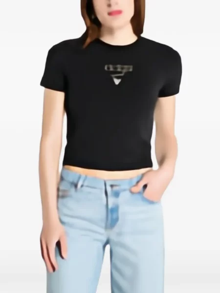 Tricou Guess cu imagine negru