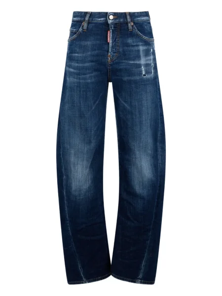 Дънки Dsquared2 дизайн с пет джоба синьо