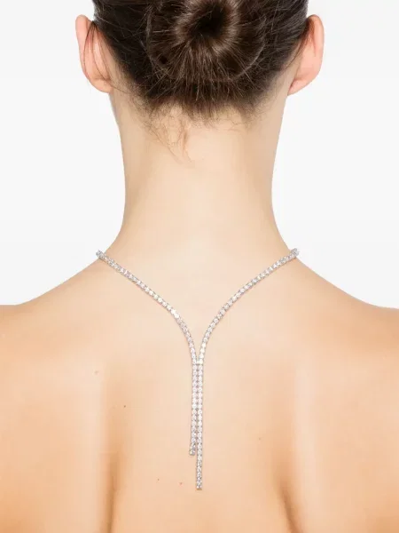 Colier Swarovski alb