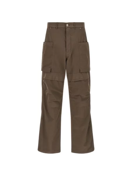 Cargo kalhoty Rick Owens Drkshdw hnědé