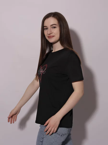 Футболка Lumo черная