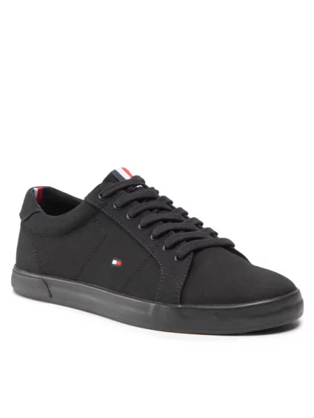 Tenisky Tommy Hilfiger Harlow 1D black/black černé
