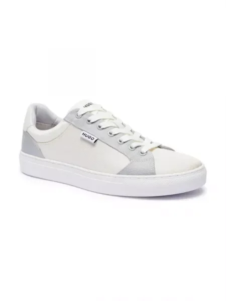 HUGO Sneakers tornacipő Morrie_Tenn_rnny fehér
